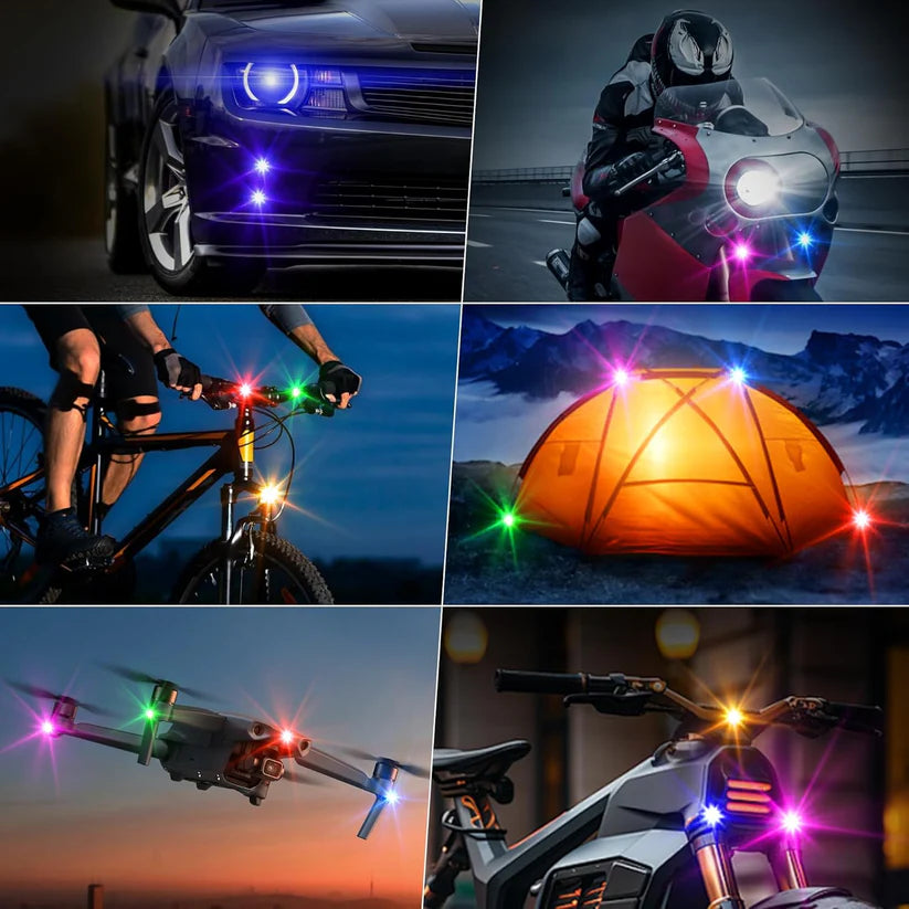 Your Ride, Your Light, Your Style - 8 Pack