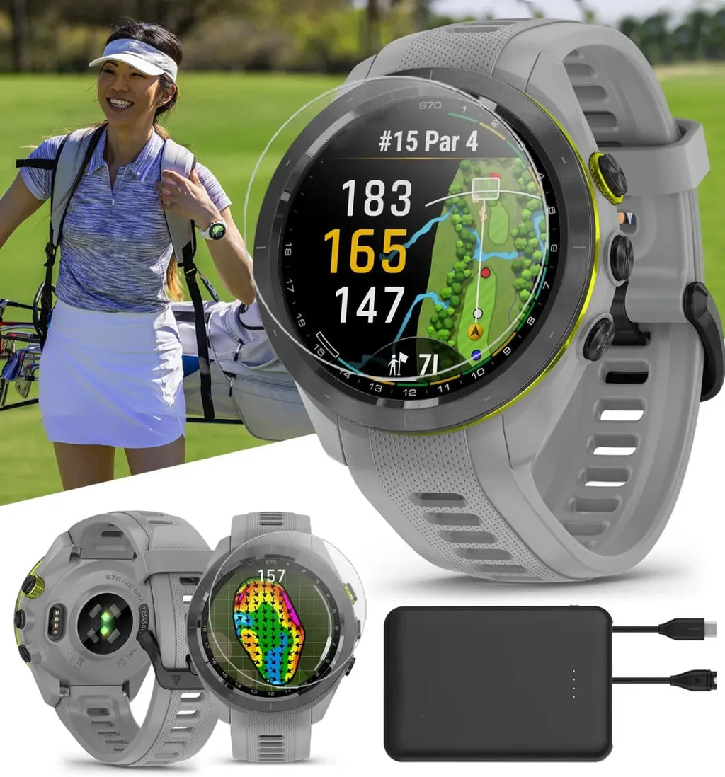 Spring Sale⛳S70 Golf GPS Watch Bundle