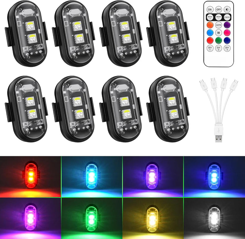 Your Ride, Your Light, Your Style - 8 Pack