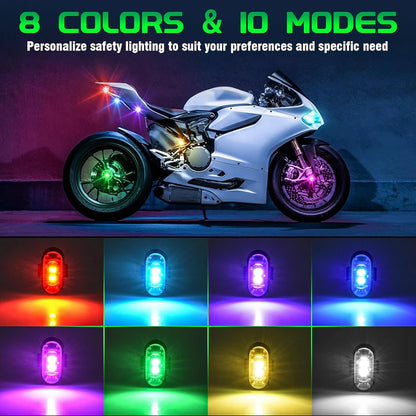 Your Ride, Your Light, Your Style - 8 Pack
