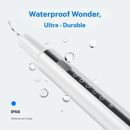 Rechargeable Electric Teeth Cleaner – 5 Modes, 4 Heads, USB-C, LED Light, Waterproof, Portable