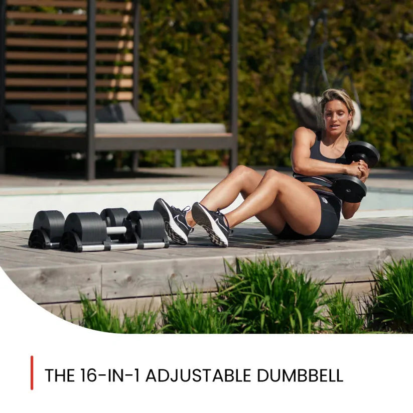 Elite Adjustable Dumbbell Set-All-in-One Strength Training System (Single)