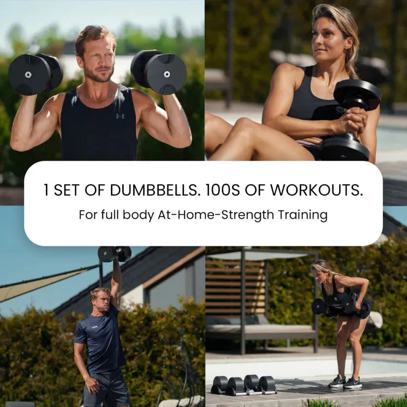 Elite Adjustable Dumbbell Set-All-in-One Strength Training System (Single)